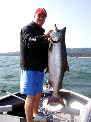 oversized sturgeon