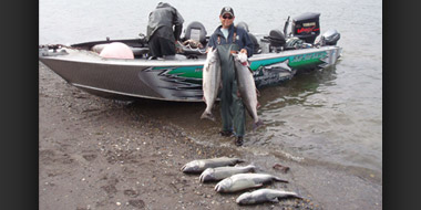 Salmon fishing